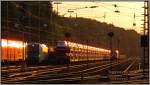 Abendansicht vom Aachener Westbahnhof am 1.Juli 2013.