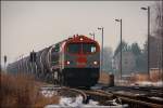 Am 06.01.2014 machte sich ein Bioethanolzug von Zeitz auf den Weg in Richtung Leipzig.