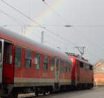 Nach einen kurzen Regen gabs noch eine extra Überraschung.