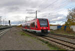 Ein Nordlicht in Mitteldeutschland:  623 531-0  Szczecin  (Alstom Coradia LINT 41) der  Stadttore-Linie  wird durch den Bahnhof Angersdorf Richtung Halle Rosengarten manövriert.