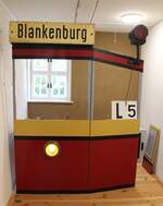 1.8.24 Bernau, Kantorhaus. Ludwig 5 mit original Zugzielanzeige und OWALA.
Die Stadtbahner-Kulisse dient als Führerstand für den BR-480 Simulator, der anlässlich des 100. S-Bahn Jubiläums öffentlich bedienbar sein wird.