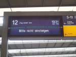 hier wird grad der ice 116 von wien westbahnhof nach mnchen hbf angekndigt .