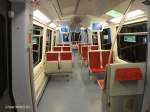 DT 5 Einheit 303 am 8.2.2013 auf der Linie U2 Richtung Mmmelmannsberg, Innenansicht