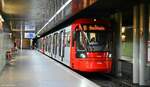 HF6 5305 und 5306 als kurze Linie 18 an der Haltestelle Reichenspergerplatz in Köln am 12.06.2022.