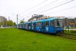VGF U-Bahn Frankfurt am Main Bombardier Flexity Swift U5-50 Wagen 831 am 13.04.26   