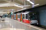 VGF Bombardier Flexity Swift U5-25 Wagen 604 am 13.02.21 in Frankfurt Leipziger Straße