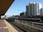 Stadtbahnwagentyp B der KVB am 15.8.09 abgestellt im Betriebshof Wesseling.