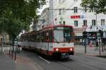 2044 auf Gleispflegetour am 28.07.2013. Hier zu sehen auf der Jahnstra�e.