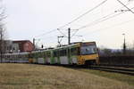 DT 8.S 4147/4148 (AzubiYo) mit 4163/4164 (AnyDesk) auf der U7 am 30.01.2020