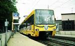 SSB Stuttgart__Start der U9 nach der Umstellung der (M-Spur-)Straßenbahnlinie 9 auf Stadtbahn zwischen Hedelfingen und Vogelsang.