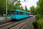 VGF Sonderfahrt mit Düwag Pt-Wagen 736+138 Frankfurt am Main am 25.05.25