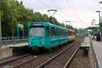 VGF Sonderfahrt mit Düwag Pt-Wagen 736+138 Frankfurt am Main am 25.05.25