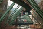 Schwebebahn Gtw 14/27  Retro-Design Gtw 72  & Gtw 14/12 in Wuppertal, Januar 2026.