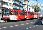 Stadtbahn Bonn Nr. 8453 Abfahrt Kennedybrücke - 02.09.2020
