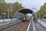 Entlang der ersten Stadtbahnstrecke in Bonn -     Der Bonner Stadtbahntunnel wurde 2010 um ca.