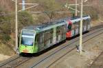 Stadtbahn Köln-Bonn (Stadtwerke Bonn) in Köln-Godorf - 06.03.2014