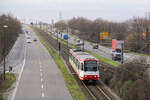 DSW21-Triebwagen 352 // Dortmund Hafen // 5. Februar 2021 
