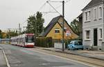 Am 15.10.2019 haben NGT8 8 und ein weiterer NGT8 die Endhaltestelle Dortmund-Wickede verlassen und ihre Fahrt nach Dorstfeld begonnen