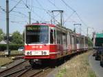 B80C 310 der DSW21 und ein weiterer Kollege kurz nach dem Verlassen der Stadtbahnhaltestelle Schulte Rdding >Sept.