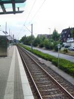 Hier ein Blick auf die Haltestelle  An der Palmweide  in Richtung Hombruch.