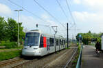 Rheinbahn Tw 3304  Universität Nord/Christophstraße  Linie U73, D-Gerresheim S-Bahn  08.05.2024