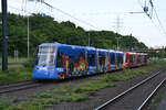 Rheinbahn Tw 3310  Düsseldorf, Südpark  Linie U72, Ratingen Mitte  Vollwerbung  UEFA Euro 2024/Deutschland   22.05.2024 