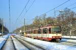 Duisburg 4703 + 4714, Düsseldorf Kaiserswerther Straße, 31.12.1996.