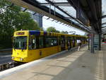 EVAG 5107 als U18 (Mülheim Hbf - Essen Berliner Platz), am 15.08.2020 am Rhein-Ruhr-Zentrum in Mülheim (Ruhr).