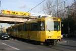 EVAG 5109 an der Haltestelle Boyerstr in Essen mit der U17 zur Margarethenhhe.