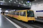 EVAG 5233 im U-Bf Saalbau in Essen mit der U11 am 10.12.2009.