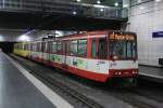 EVAG 5145 mit der U11 zur Messe/Gruga.
Aufgenommen im U-Bf Saalbau in Essen am 10.12.2009.