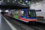 EVAG 5204 im U-Bf Saalbau in Essen am 10.12.2009 mit der U11 zur Messe Gruga.