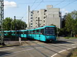 VGF Bombardier U5-25 Wagen 684 am 01.09.17 in Frankfurt Industriehof auf der U6