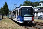 VGF Bombardier U5-25 Wagen 693 am 30.06.18 in Frankfurt Praunheim