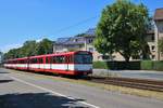 VGF Düwag U2 Wagen 303 am 30.06.18 zum Abschied der Ptb Wagen auf der Linie U7 den ganzen Tag Unterwegs