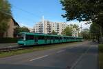 VGF Bombardier Flexity Swift U5-25 Wagen 636 am 22.05.21 in Frankfurt am Main 