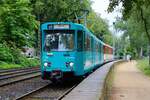 VGF Sonderfahrt mit Düwag Pt-Wagen 736+138 Frankfurt am Main am 25.05.25