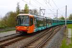VGF U-Bahn Frankfurt am Main Bombardier Flexity Swift U5-25 Wagen 657 am 13.04.26 
