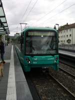 Ein U5 Wagen der VGF am 18.06.11 in Oberursel 