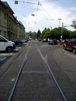 Gleise des VGF Betriebshofes Eckenheim am 08.06.13