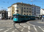 VGF Düwag Ptb Wagen 711 am 21.04.16 in Frankfurt am Main Eckenheim