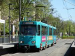 VGF Düwag Ptb Wagen 713 am 21.04.16 in Frankfurt am Main Eckenheim