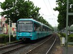 VGF Bombardier U5-25 Wagen 665 am 25.05.16 in Frankfurt Enkheim