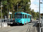 VGF Düwag Ptb Wagen 732 am 05.10.16 in Frankfurt Eckenheim