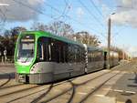 ÜSTRA Hannoversche Verkehrsbetriebe Vossloh TW3000 Wagen 3033 am 17.11.17 in Hannover 