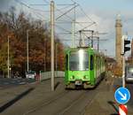 ÜSTRA Hannoversche Verkehrsbetriebe TW6000 Wagen 6106 am 17.11.17 in Hannover 