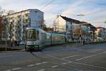 ÜSTRA Hannover Düwag TW2000 Wagen 2003 am 15.11.19 in Hannover als Fahrschule