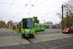 ÜSTRA Hannover Düwag TW6000 Wagen 6196 am 15.11.19 in Hannover als Fahrschule