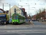 ÜSTRA Hannoversche Verkehrsbetriebe TW6000 Wagen 6131 und 6xxx als Doppeltraktion am 17.11.17 in Hannover