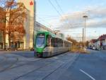 ÜSTRA Hannoversche Verkehrsbetriebe Vossloh TW3000 Wagen 3042 am 17.11.17 in Hannover 